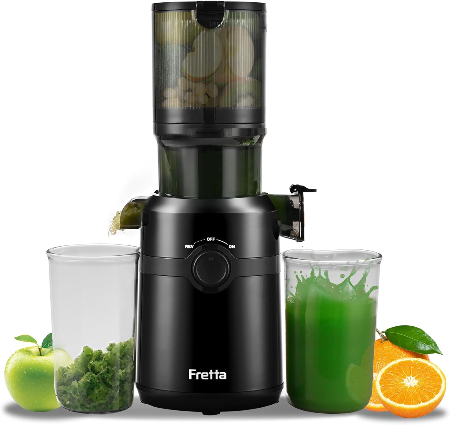 Fretta Nifty F5000 Cold Press Juicer, Slow Masticating Juicer Machine
