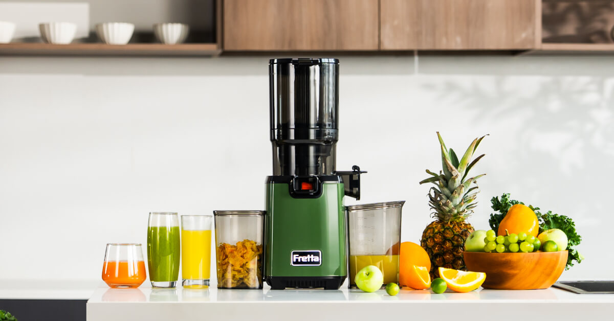 Fretta Juicer | Nature's Finest Energy, Pressed