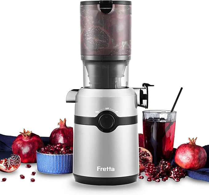 Fretta Nifty F5000 Cold Press Juicer, Slow Masticating Juicer Machine