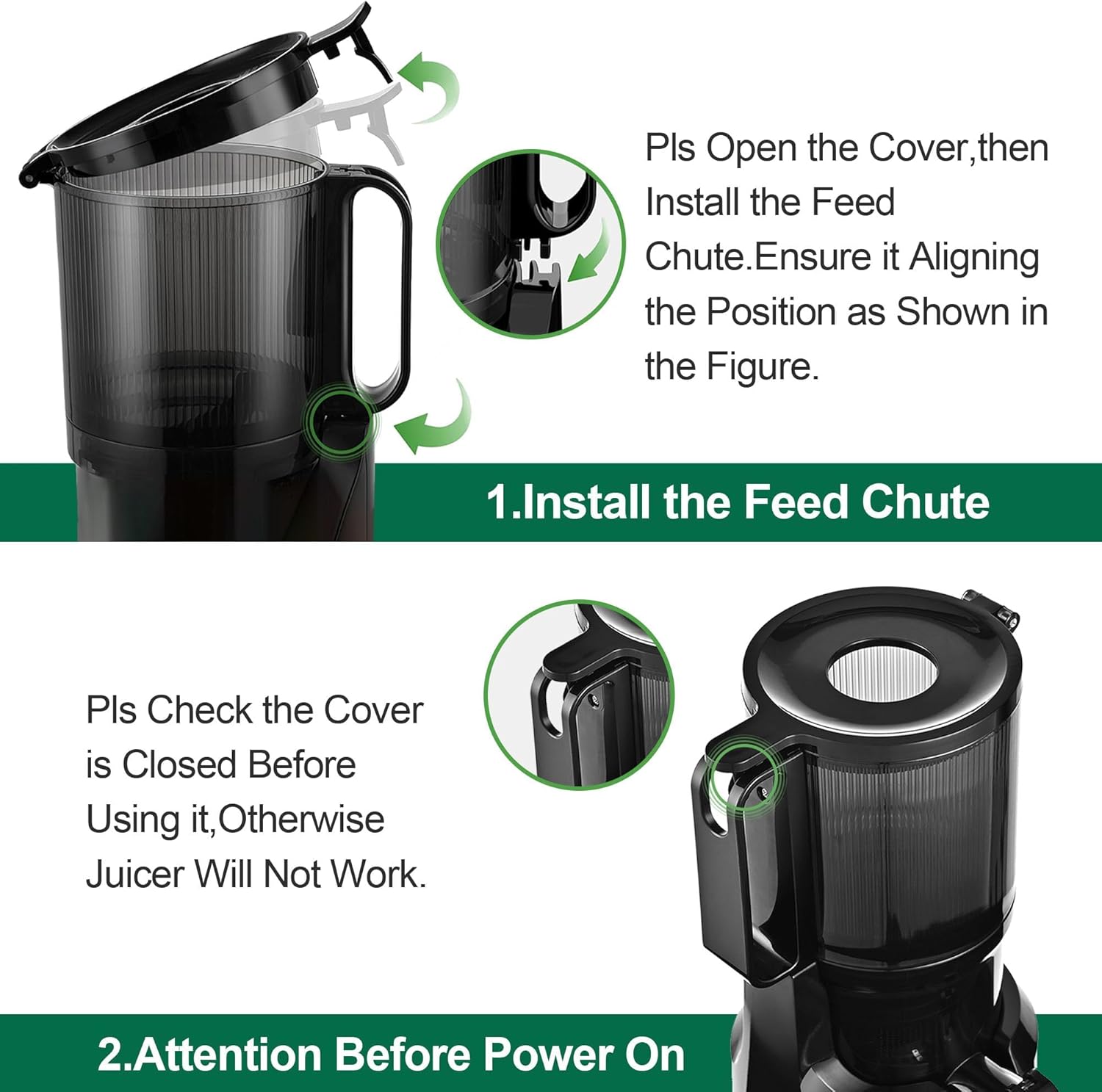 Fretta Nifty F5000 Cold Press Juicer, Slow Masticating Juicer Machine